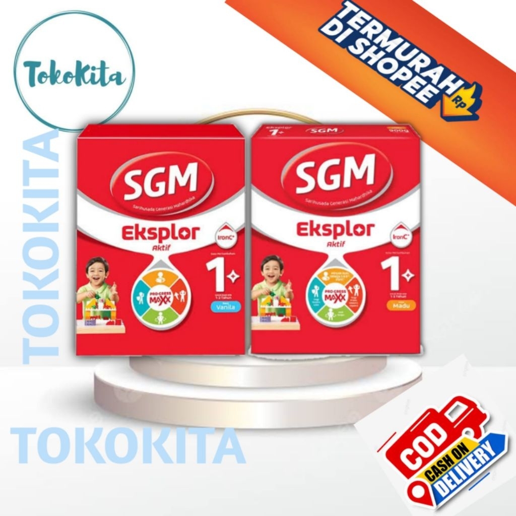 [ 2BOX ] SGM 900GR MADU VANILA LENGKAP