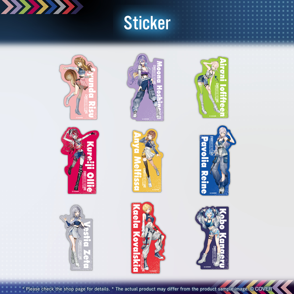 hololive production "hololive Indonesia 5th Anniversary LIVE Chromatic Future" Merchandise made in I