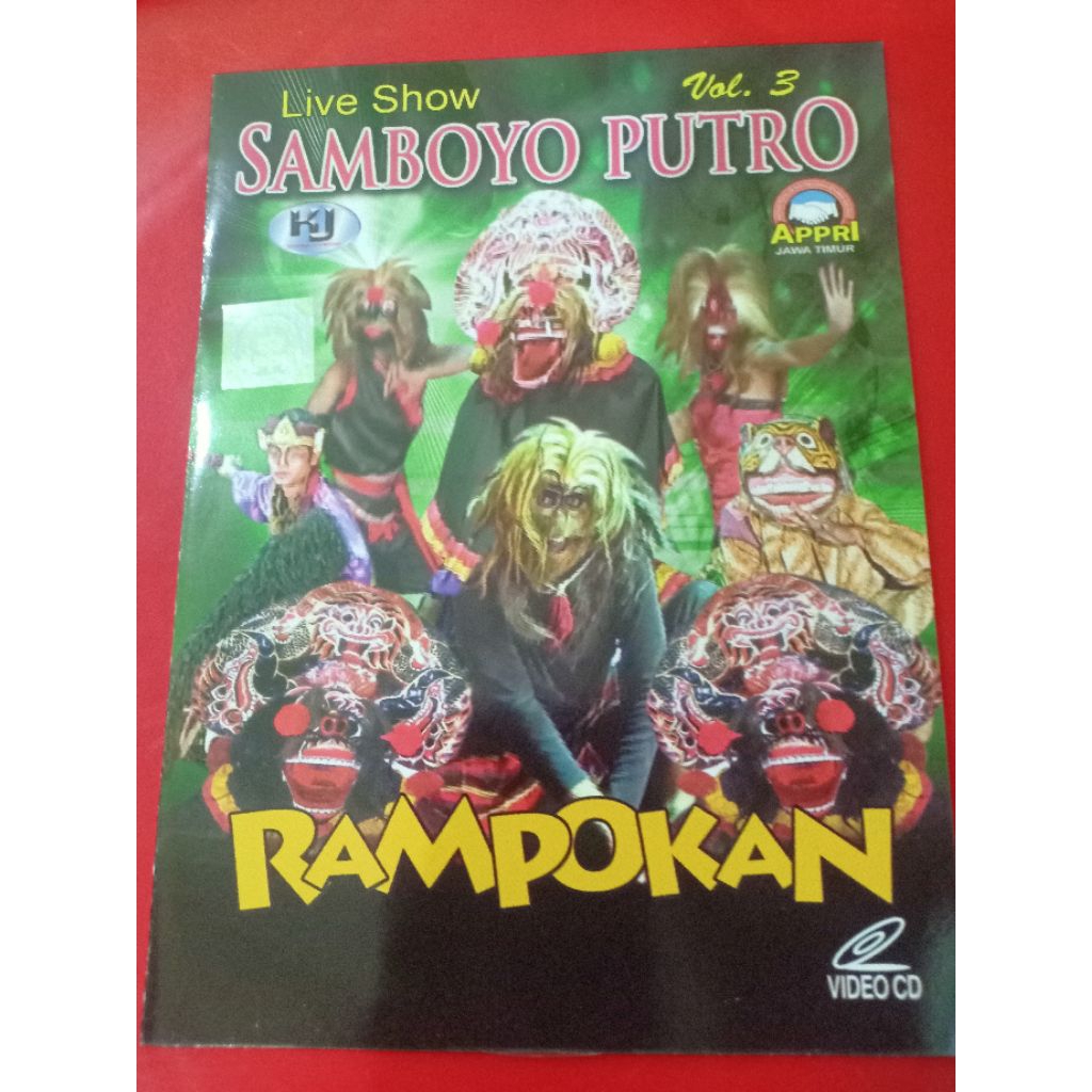 VCD JARANAN SAMBOYO PUTRO VOL 3