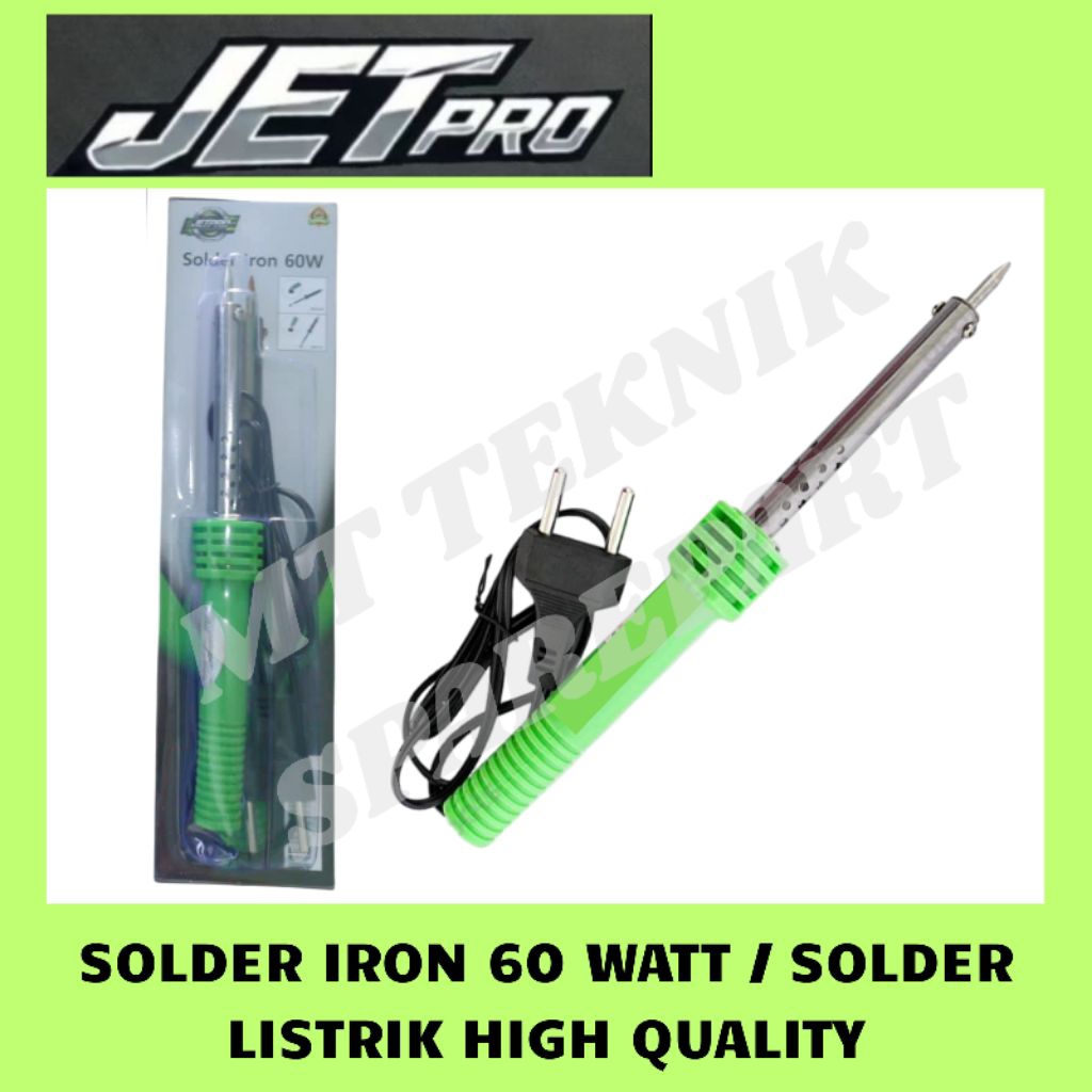 SOLDER LISTRIK / SOLDER IRON 60WATT SOLDER ELECTRONIK HIGH QUALITY