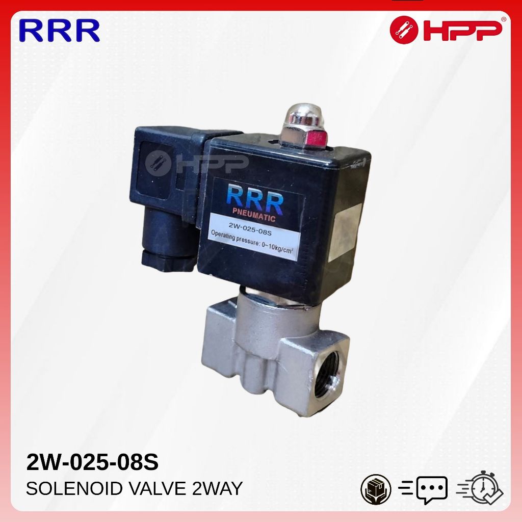 2W-025-08S SOLENOID 2WAY STAINLESS RRR