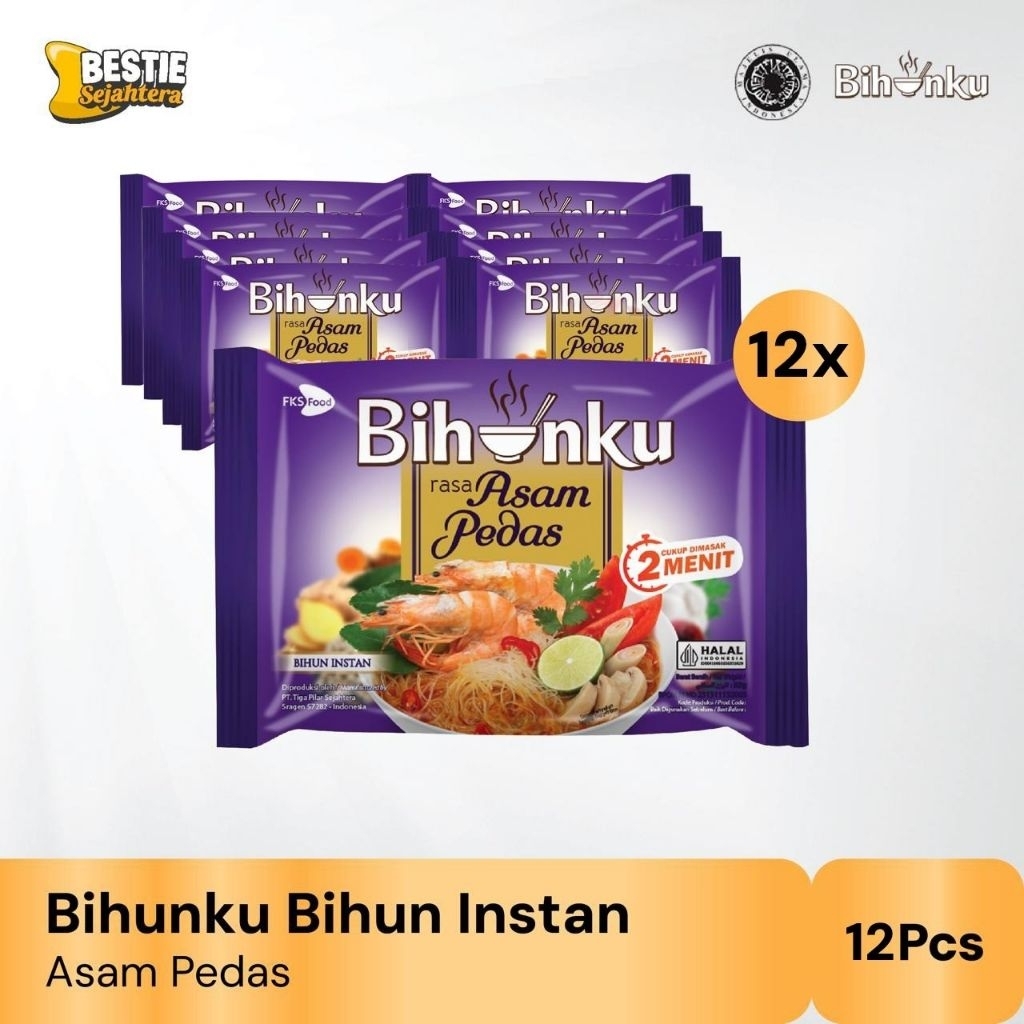 

Bihunku Instan - Asam Pedas - 55gr - 12pcs