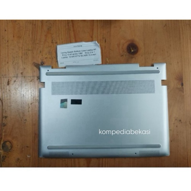 Casing Bawah Bottom Case Laptop Hp Envy 13BF Envy 2In 1 Laptop 13-BF017Tu Silver 13,3 Inch second or