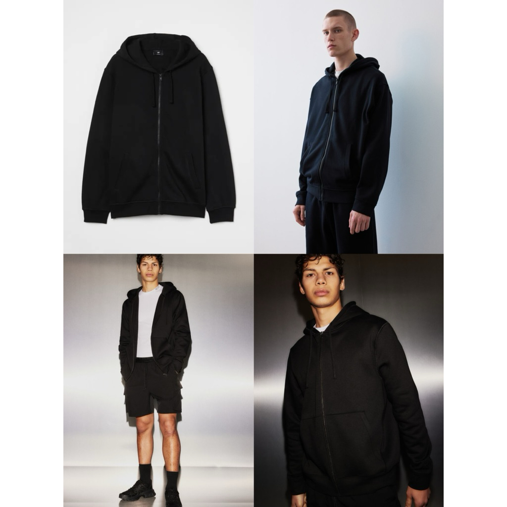 HM ORI ZIPPER HOODIE FLEECE DIVIDED (TALI PIPIH)