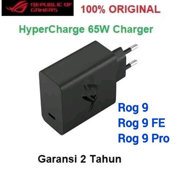 Charger Asus ROG Phone 9 Pro Rog 9 FE 65W 30W HyperCharge Super Fast Fast Original 100%