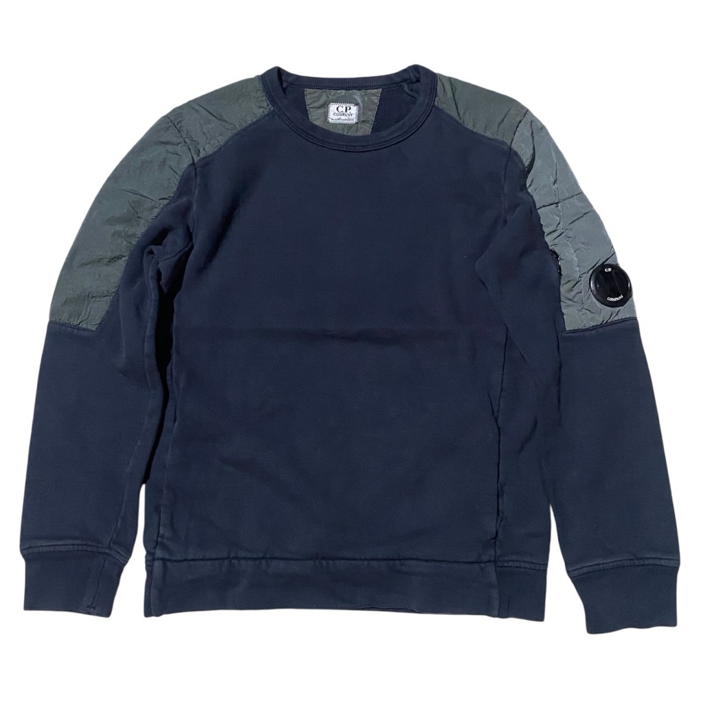 CP Company undersixteen lens navy crewneck