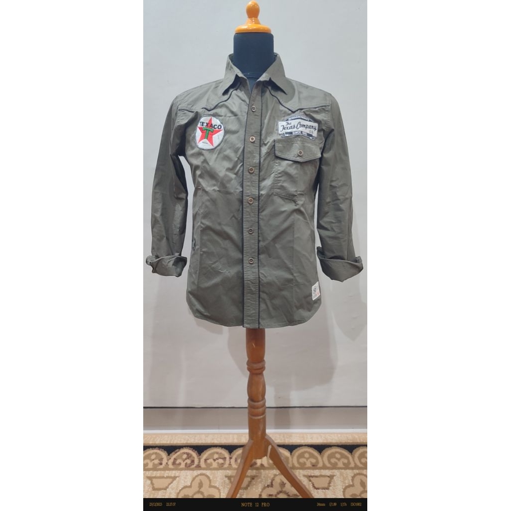 Kemeja Workshirt Official TEXACO