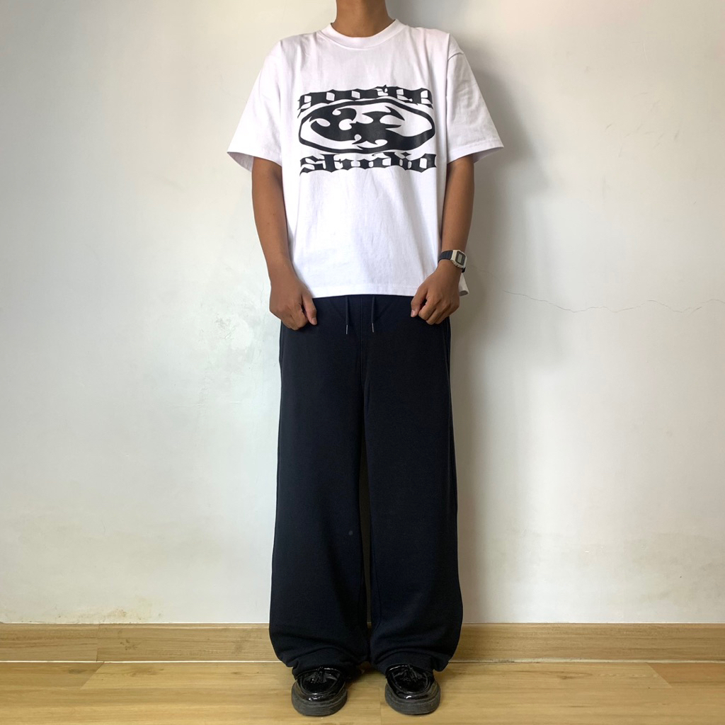 “topten” black sweatpants (relax fit) @topten10_official