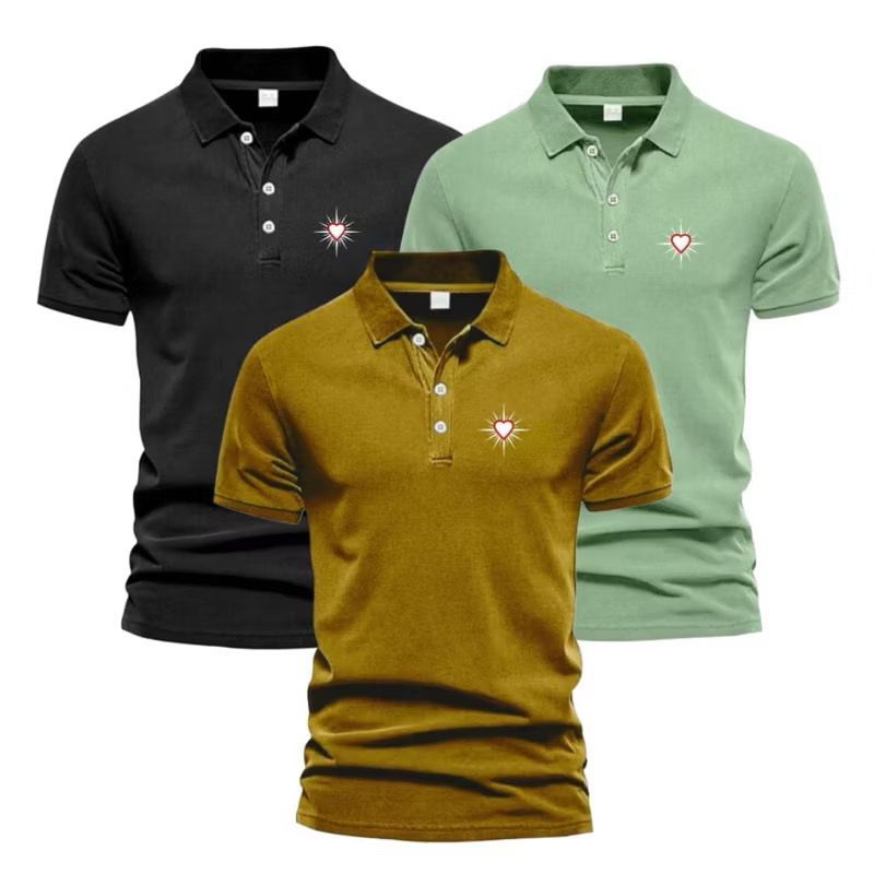 Promo Paket 3 pcs,Kaos Polo Kerah Logo PSHT,Kaos Kerah Distro ,Kaos Kerah Harian Pria Wanita Dewasa