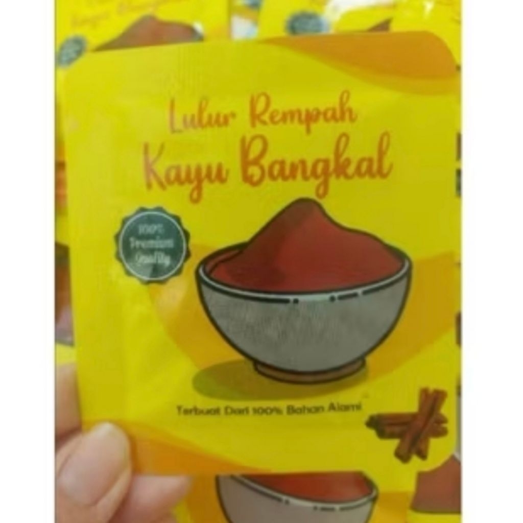 LULUR KAYU BANGKAL ORIGINAL / LULUR KAYU BANGKAL VIRAL / LULUR MEMUTIHKAN BADAN / LULUR REMPAH KAYU 