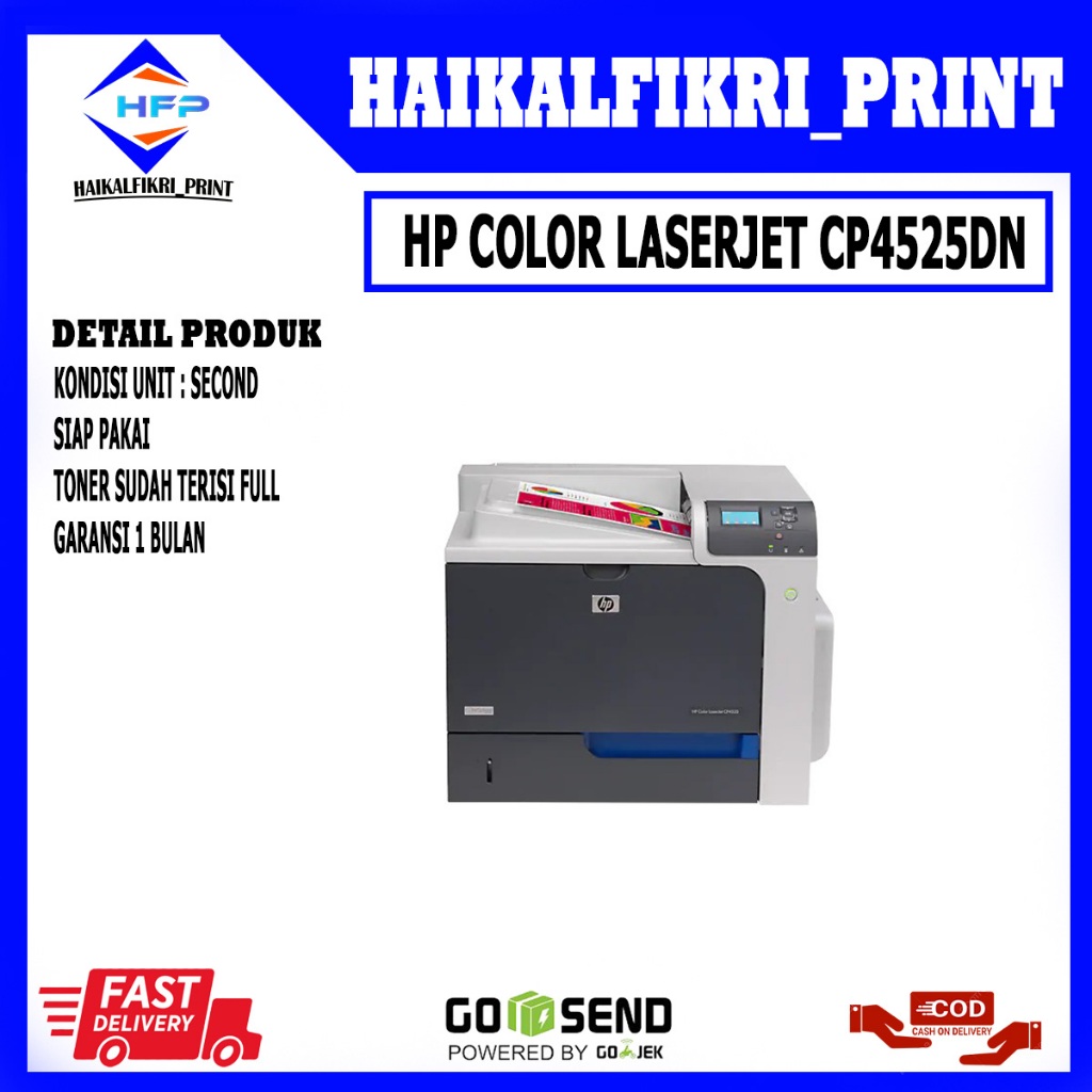 Printer HP COLOR laserjet CP4525dn