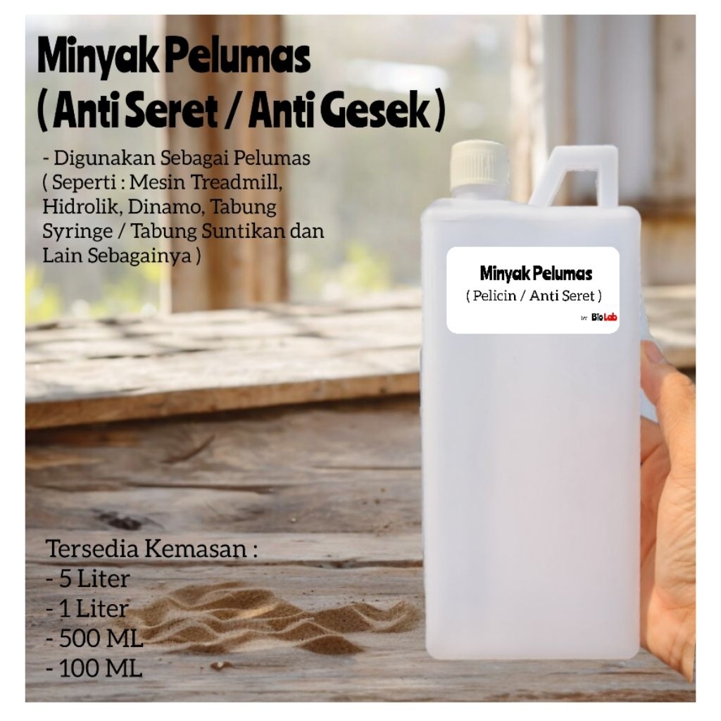 PELUMAS TABUNG SUNTIKAN ( MINYAK PELUMAS ANTI SERET )