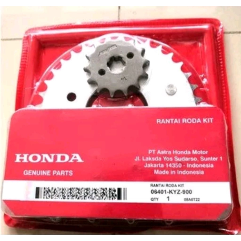 Gear Set Honda KYZ Supra X125 Hel-im Injeksi
