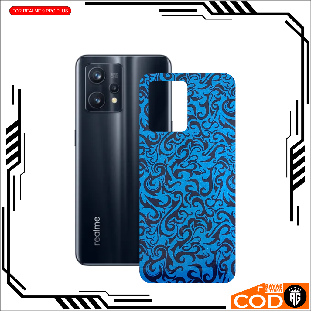 PROMO Graskin Carbon REALME 9 PRO PLUS Terbaru Anti Jamur Pelindung Belakangan HP