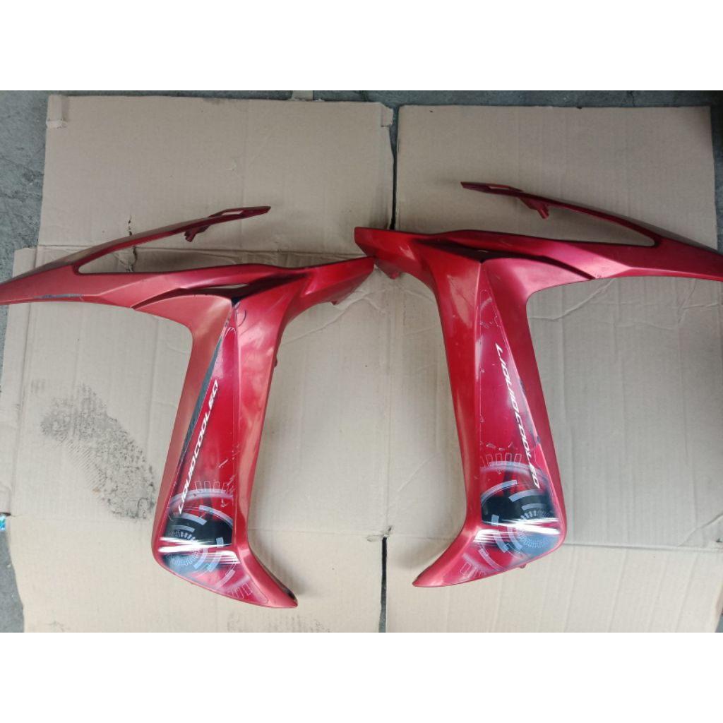 body sayap depan xeon karbu xeon rc 125 4DD original