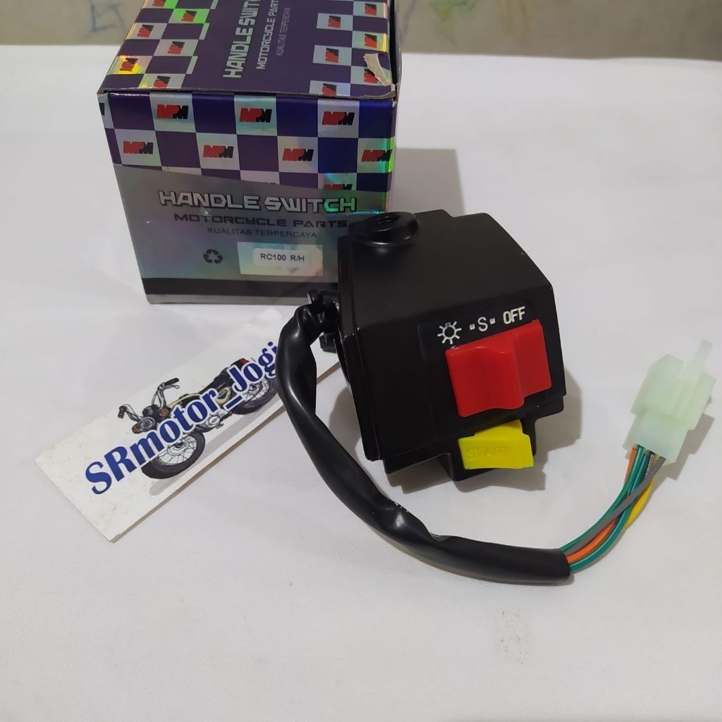 saklar lampu holder kanan suzuki rc rc100 bravo dk holder kanan rc rc100 holder rc kanan saklar lamp