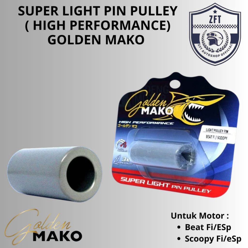 Bushing Bosh Rumah Roller Pin Pulley Golden Mako Superlight beat Fi Esp Scoopy Fi K44