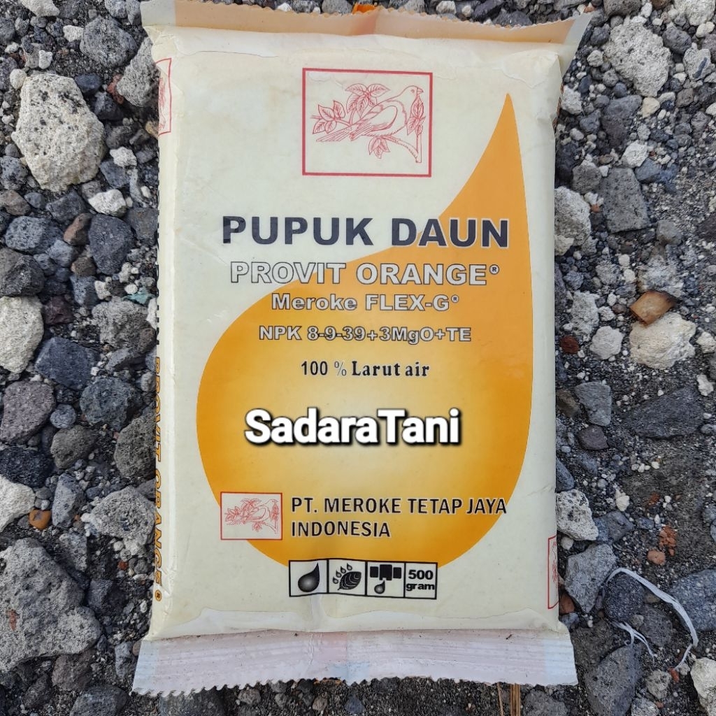 Pupuk Daun PROVIT ORANGE 500Gr