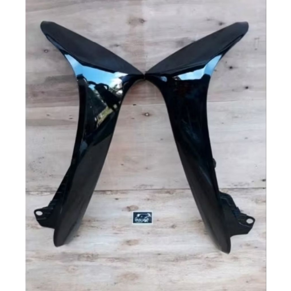 Cover sayap luar motor Honda Supra x lama Supra fit lama Warna HITAM
