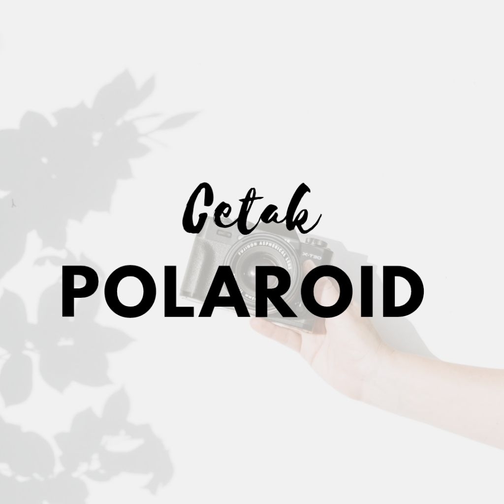 Cetak Polaroid strip - Costum