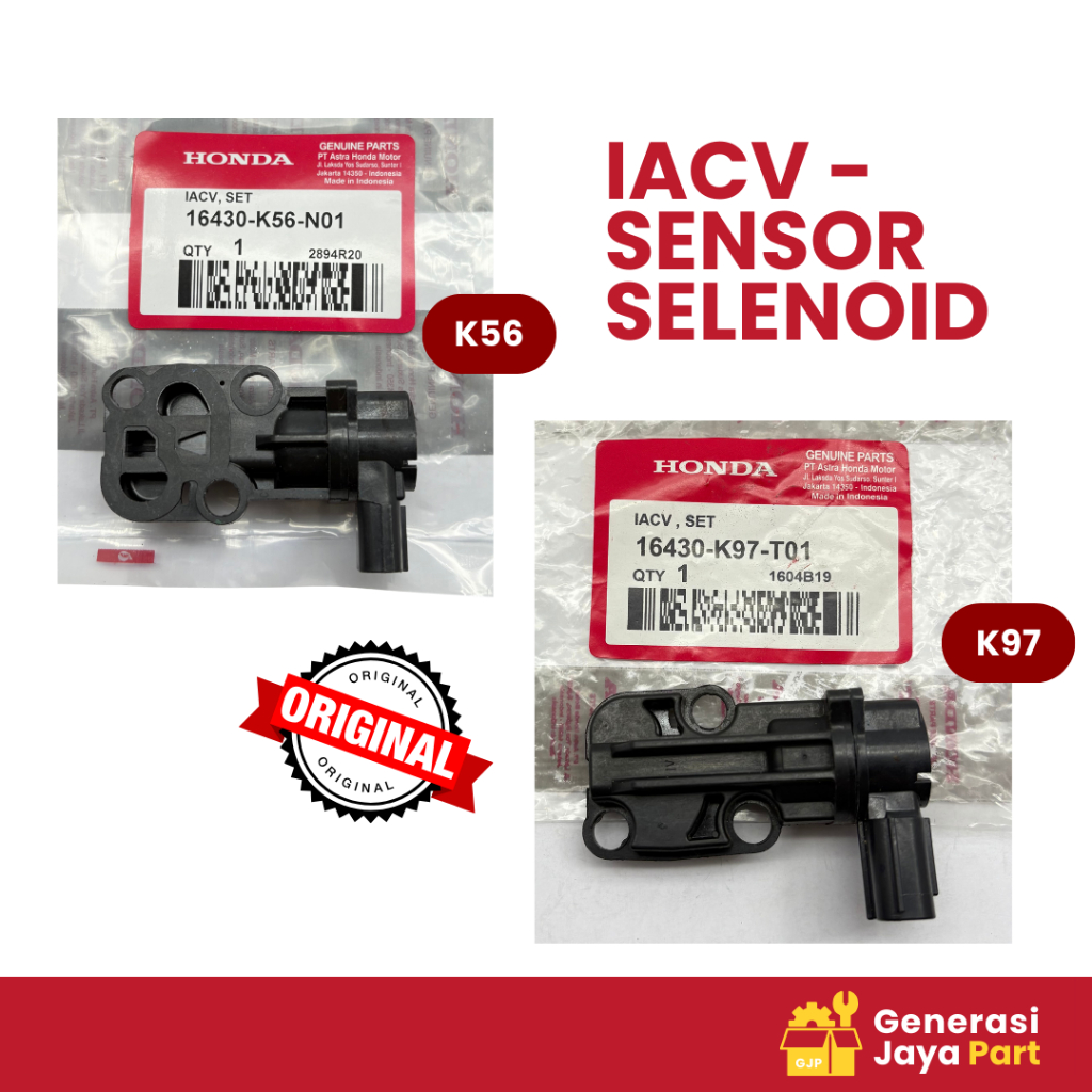 Sensor IACV Sensor Selenoid K56 CBR 150R CB 150R SONIC K97 PCX 150  | Sensor IAVC ISC | HONDA | Asli
