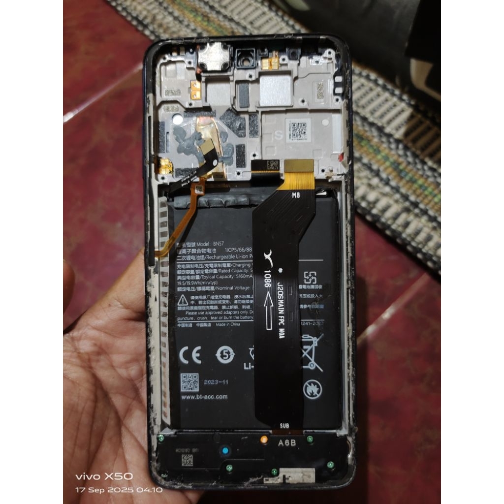 lcd pco x3 pro original fullset frame