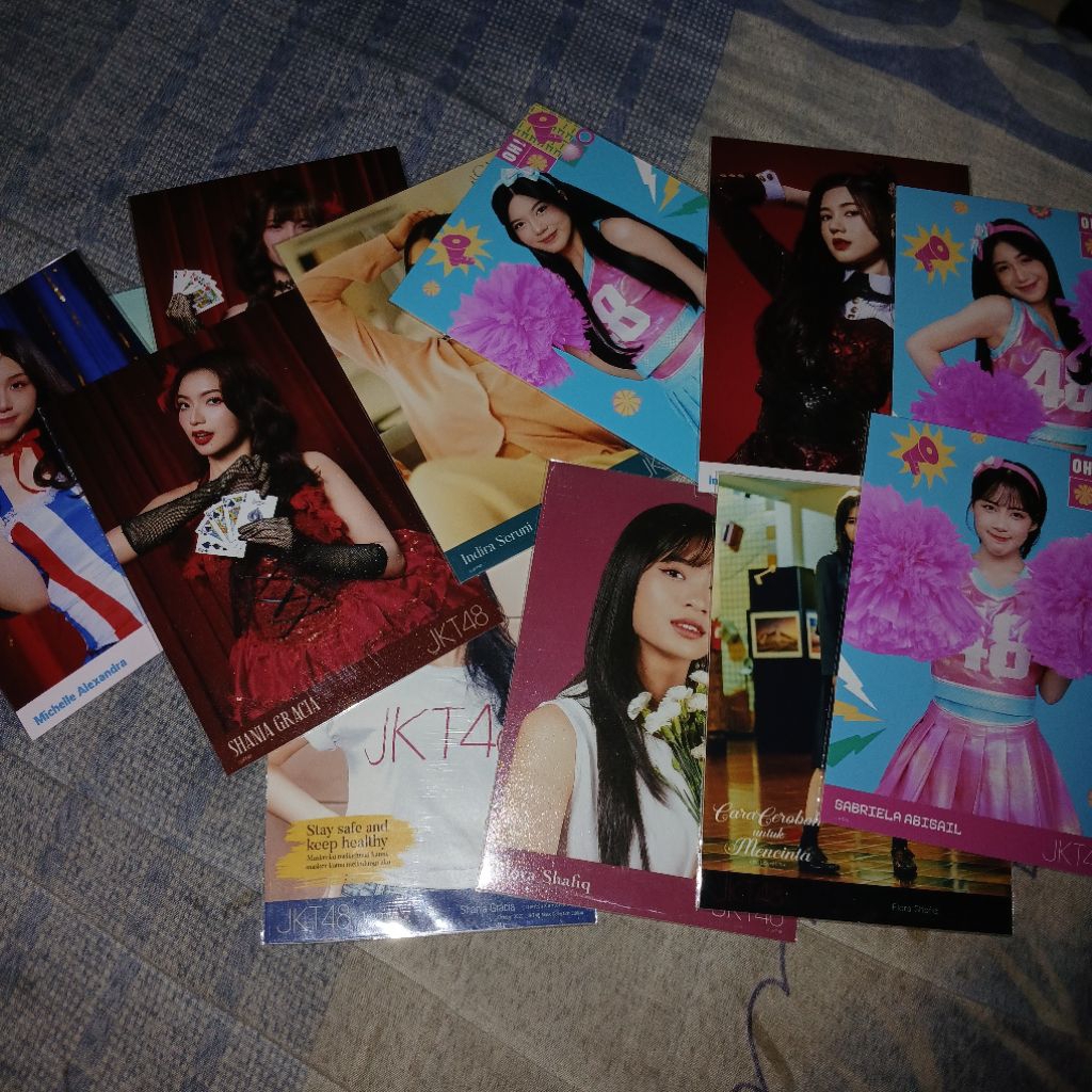 photopack member & ex- jkt48 harga spesial michie gracia ella eli indira flora
