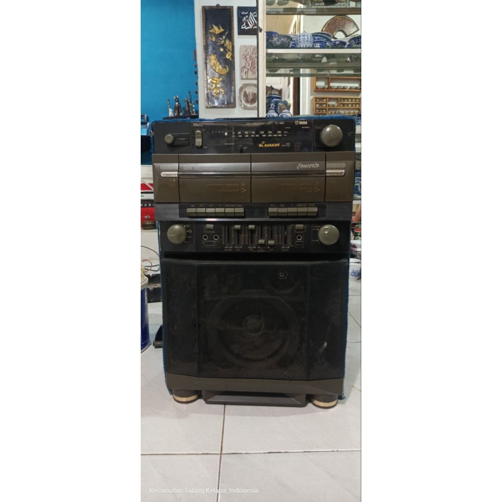 radio jadul merk tens