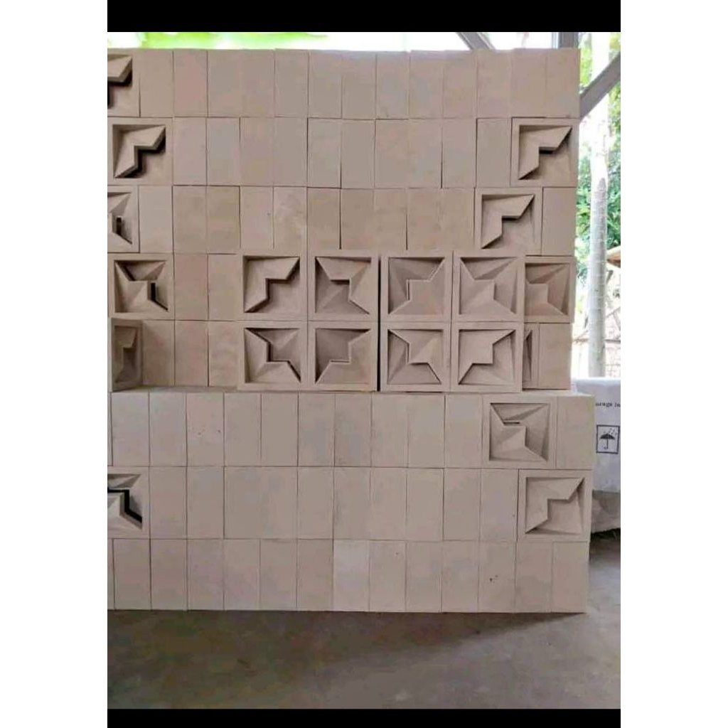 Roster Beton Lubang Angin Dinding Rumah Minimalis Kuat Tebal