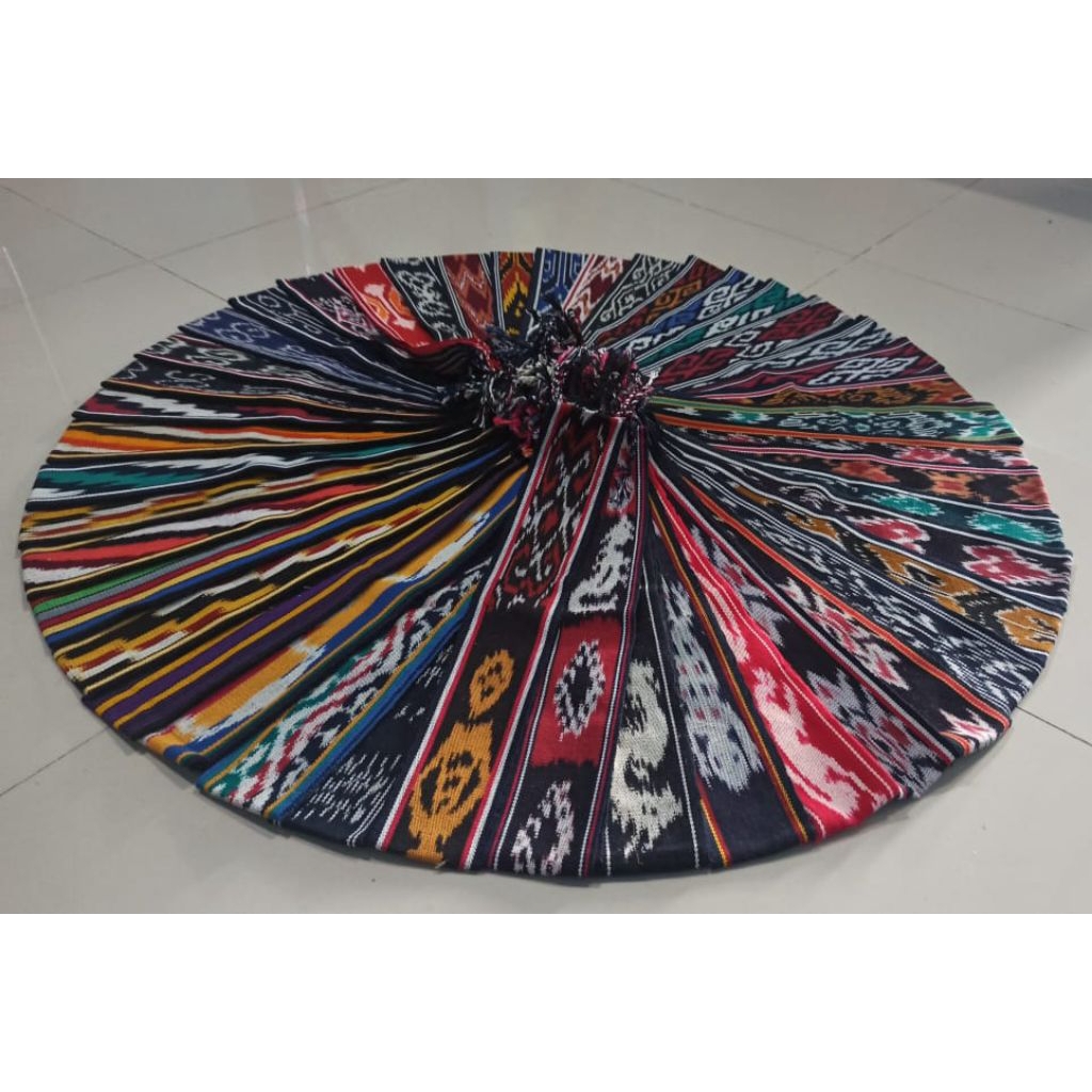 Ikat Kepala Tenun Etnik Tradisional Motif Sumba dll Murah/syal Selendang Bahan Aksesoris Souvenir pr