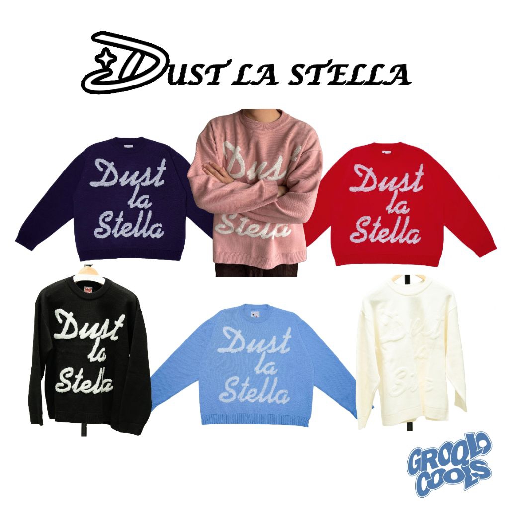 DUST LA STELLA - Signature Knit Long-Sleeve All Collor