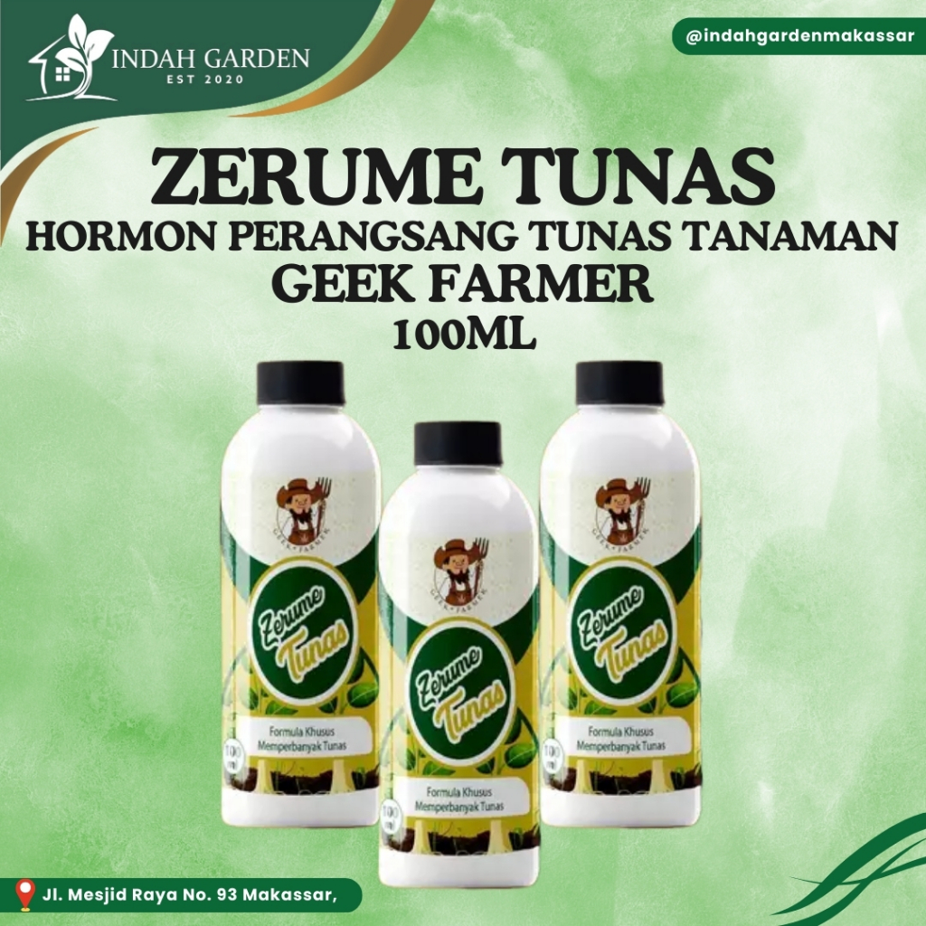 Geek Farmer - Zerume Tunas 100ml – Plant Stimulator Hormon Perangsang Tunas Tanaman