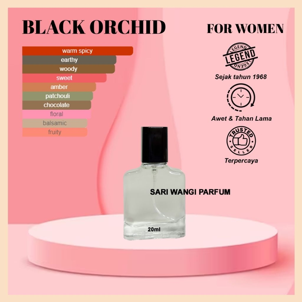 Parfum Black Orchid (Parfum Refil In The Line Of Black orchid)