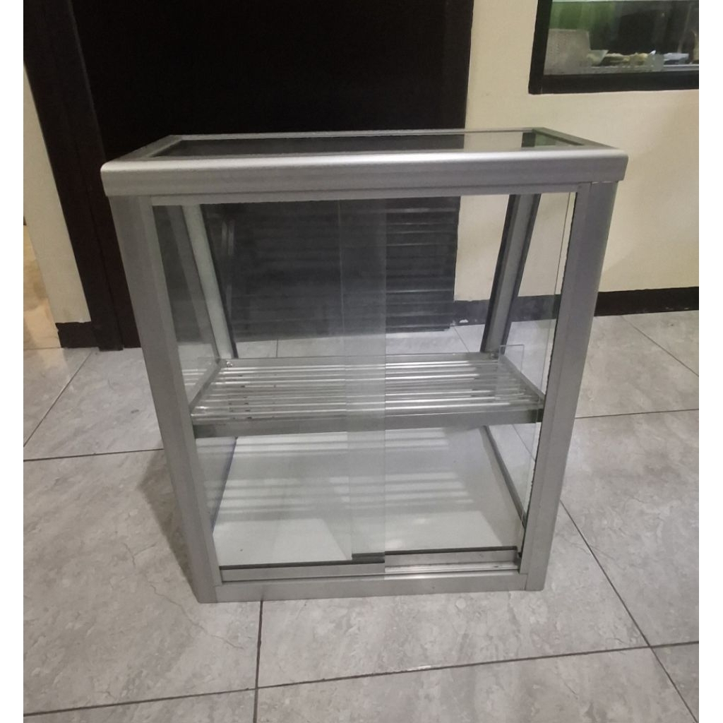 Etalase chiken, etalse meja, etalalse gorengan,