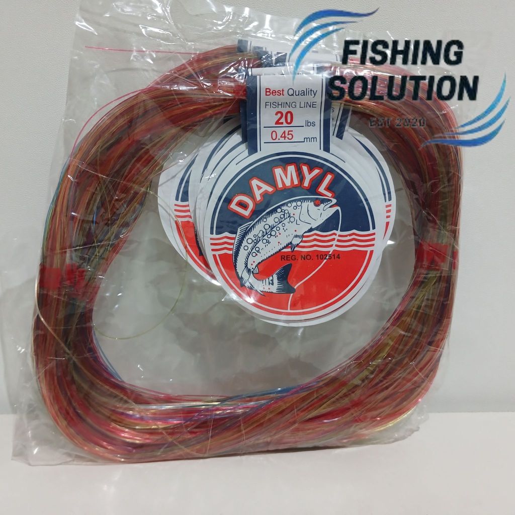 Senar Pancing Goldenfish Golden Fish Damyl / Damil 300 Meter - 0.45 mm - 20 lbs - Mambo / Pelangi - 