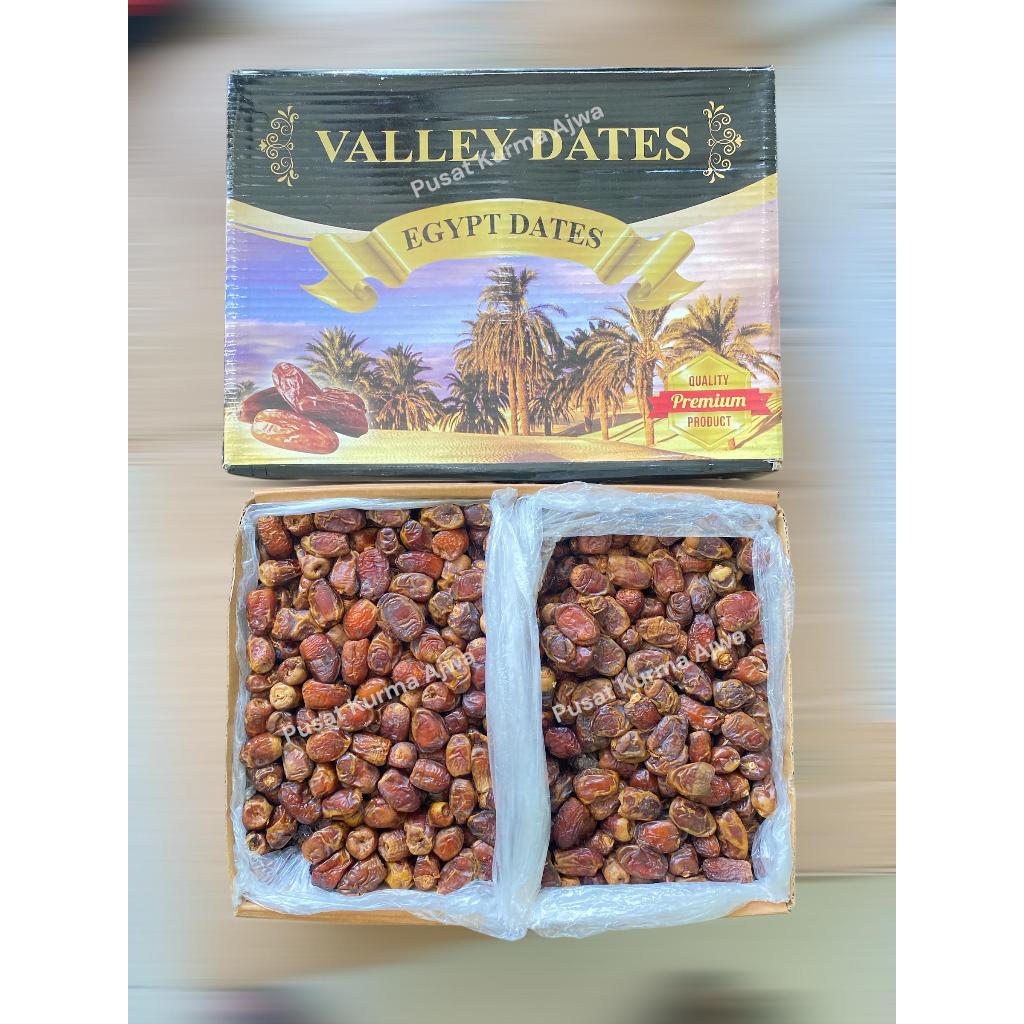 

Kurma Valley Dates Egypt Premium 10kg – Kurma Mesir Pilihan, Manis & Lembut