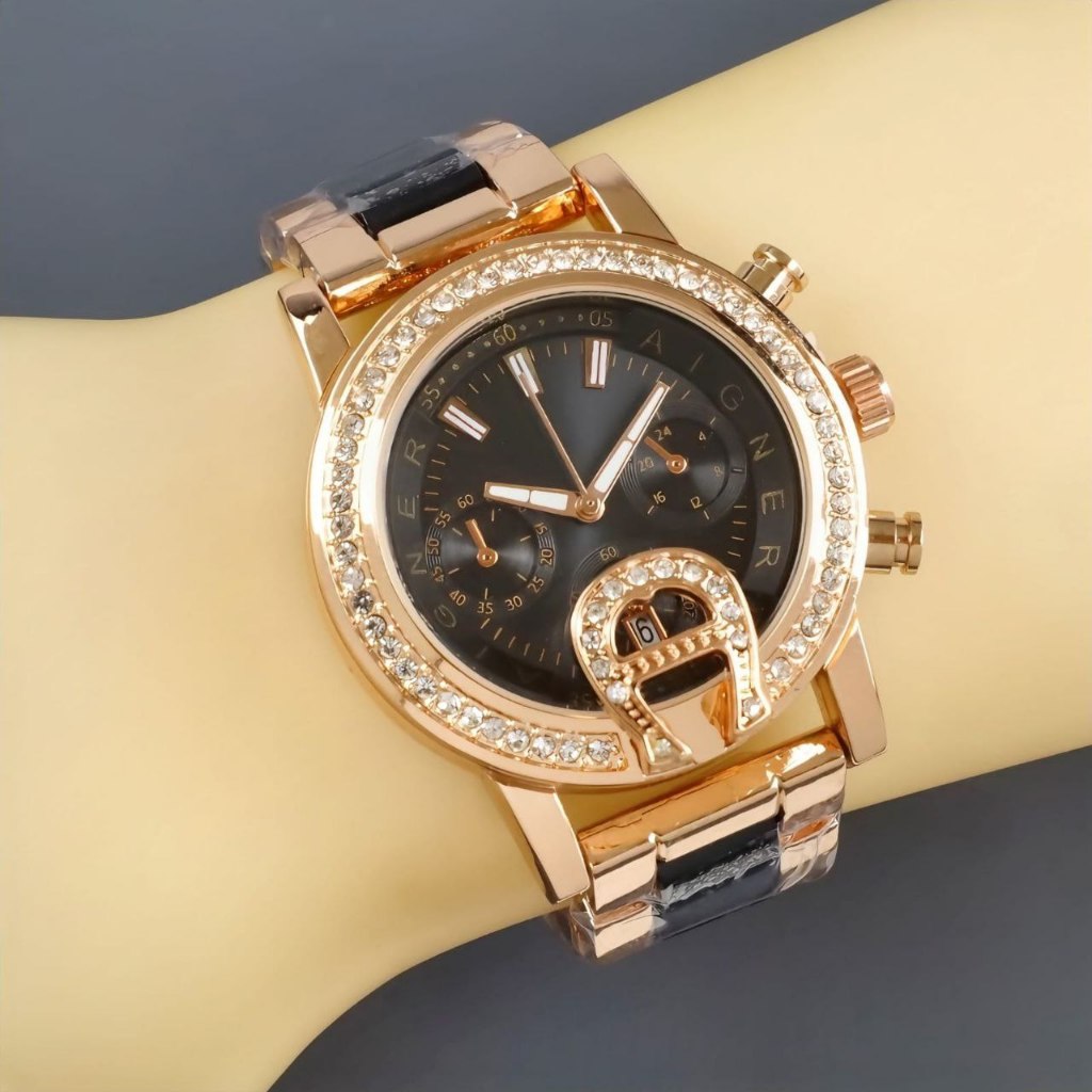 Jam Tangan Pria Aigner genua due 6354 dm 39mm Tanggal Aktif  Termurah Watches / Watch