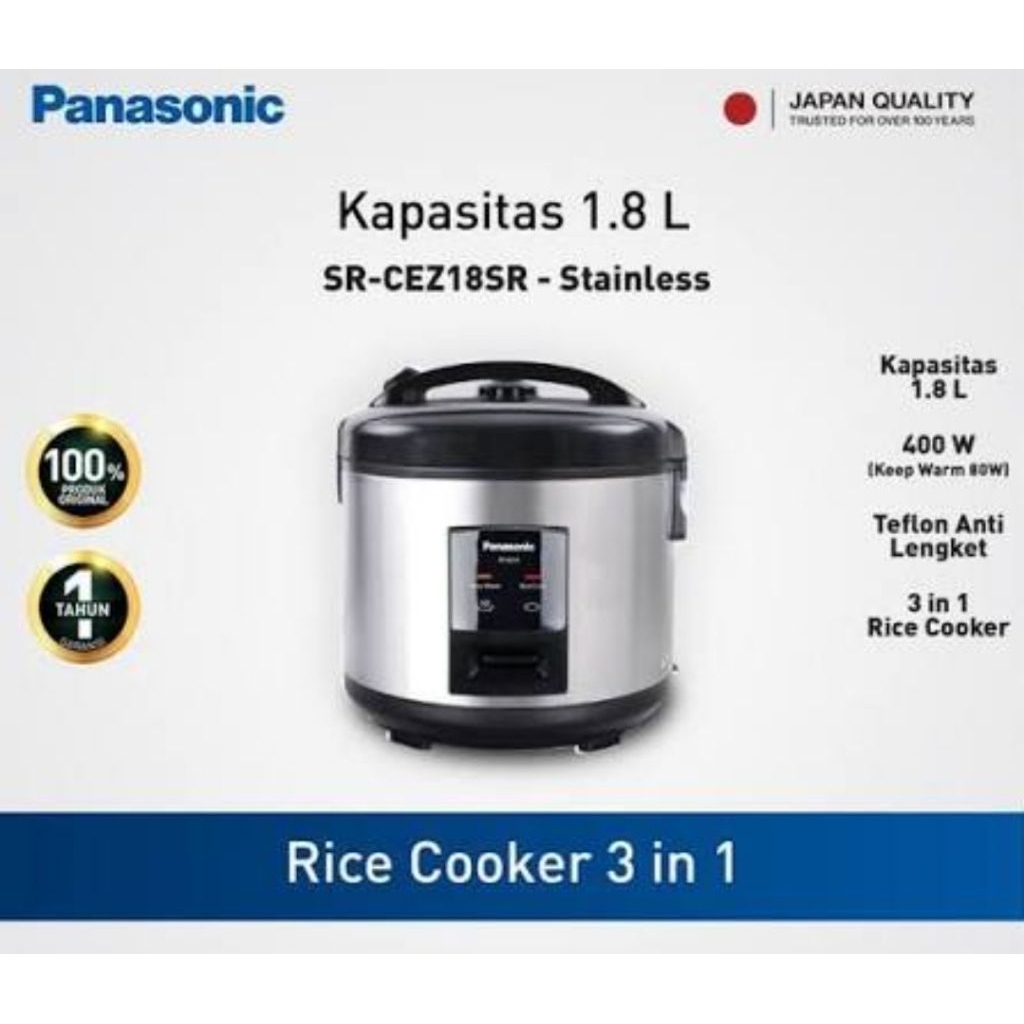 Panasonic SR CEZ 18 SSR Magic Com - Magicom Panasonic
