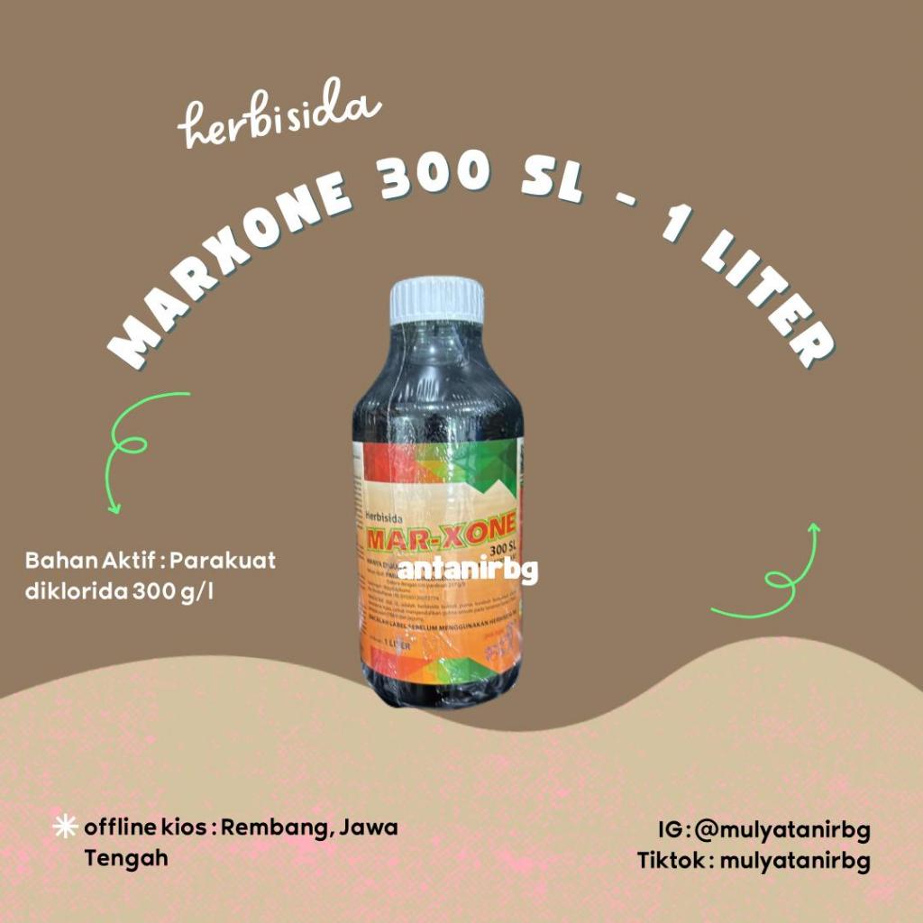 HERBISIDA KONTAK MARXONE 300 SL - 1 LITER