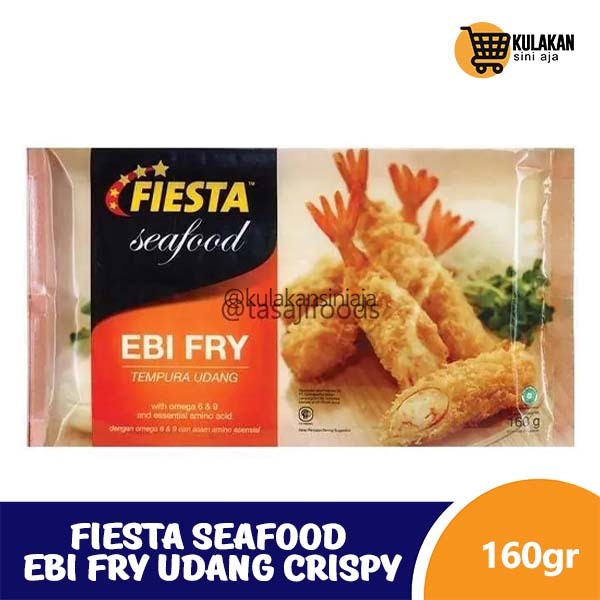 

Fiesta Seafood Ebi Fry Udang Crispy 160gr