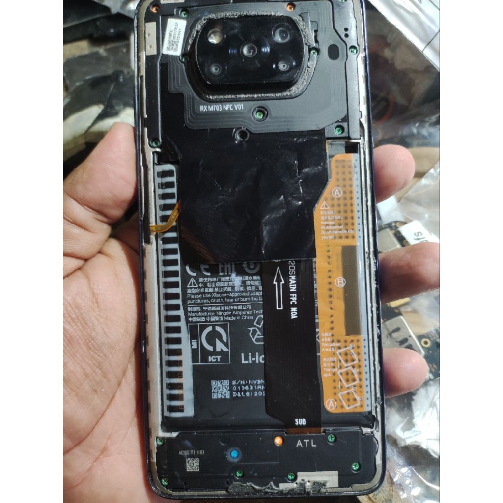 Poco X3 pro 6/128 hp & dus garansi 6 bulan
