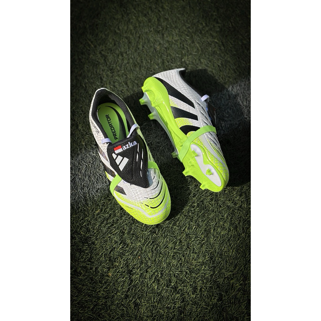 ADIDAS PREDATOR FT LEAGUE JUNIOR + BORDIR NAMA - Sepatu bola anak