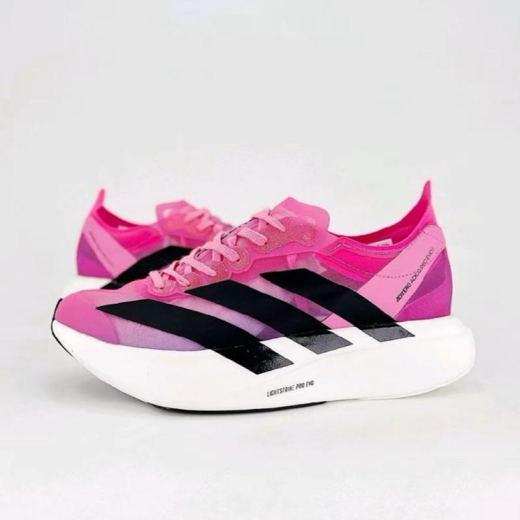 Sepatu Running adizero evo 1 pink sneakers