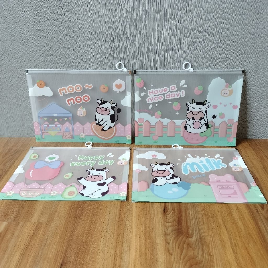 

Pocket File Clip A4 / File Folder Plastik/ Tempat Dokumen (per 1 pcs)