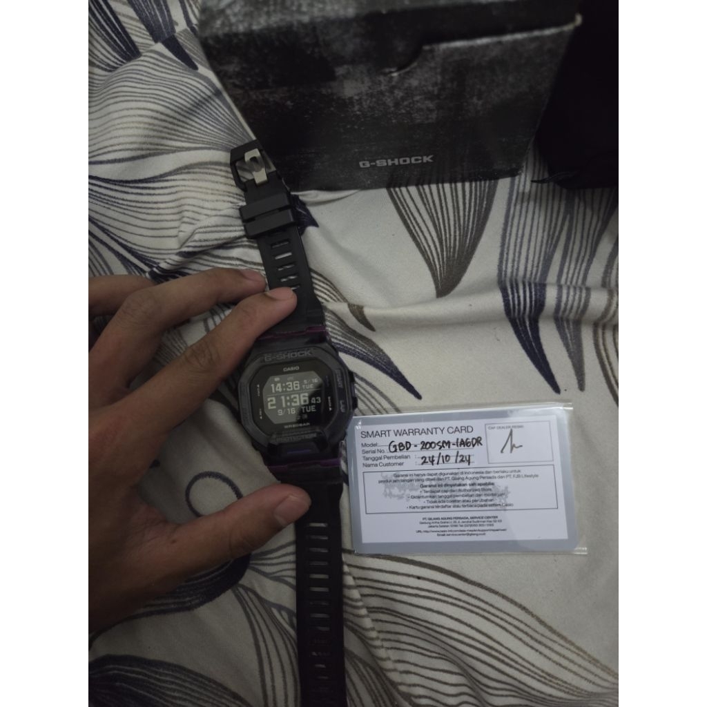 Gshock GBD 200SM Second