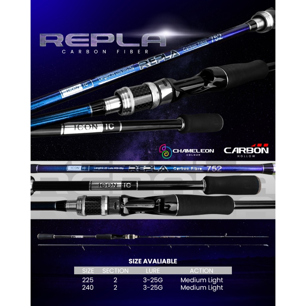 Joran Pancing Spinning REPLA Carbon Hollow