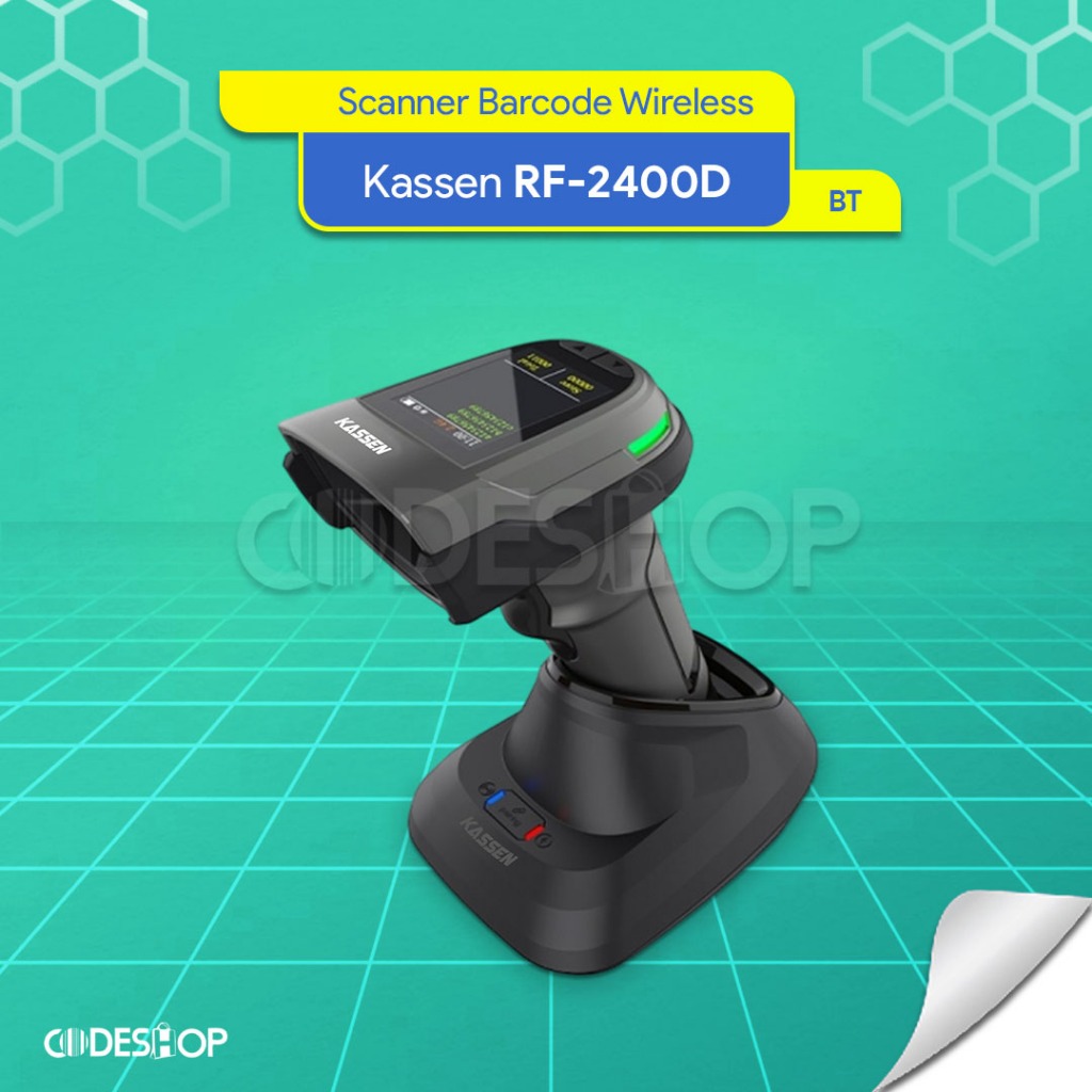 Scanner Barcode 2D Kassen RF2400