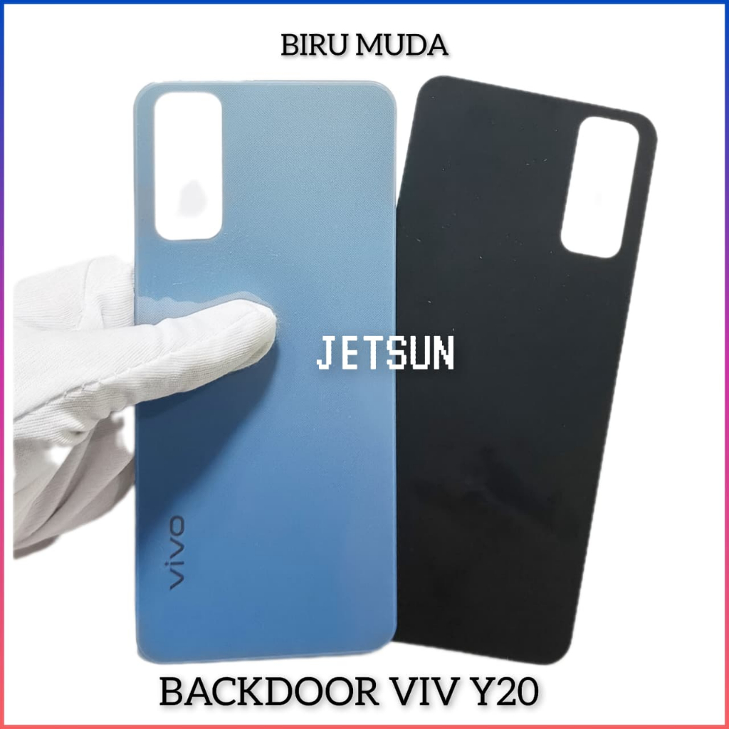 BACKDOOR - BACKCOVER TUTUP BELAKANG VIVO Y20 /Y20i/Y20S / Y12S ORI  (NEW)