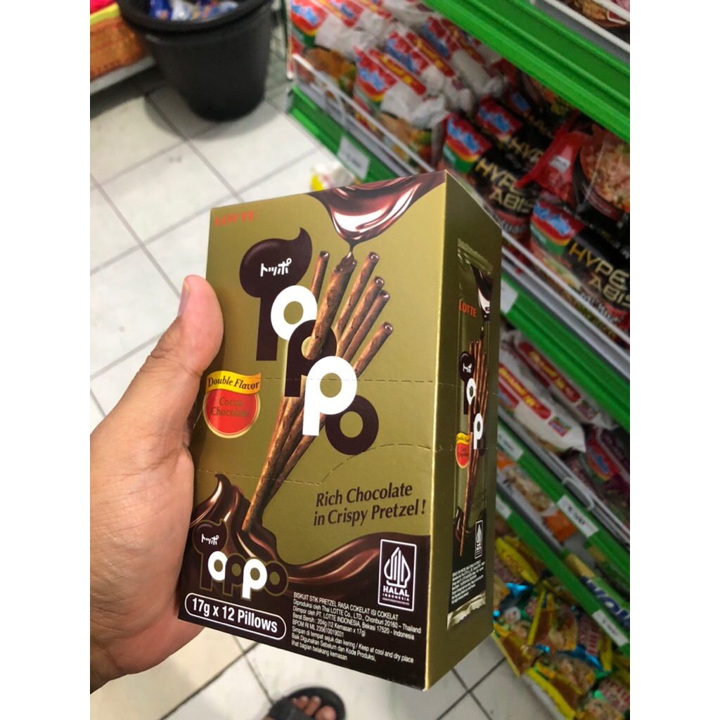 toppo coklat dan toppo vanila isi 12