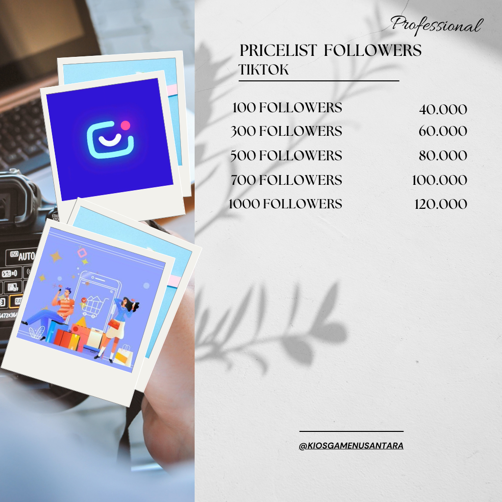 [REAL] FOLLOWERS TIKTOK (INDO)